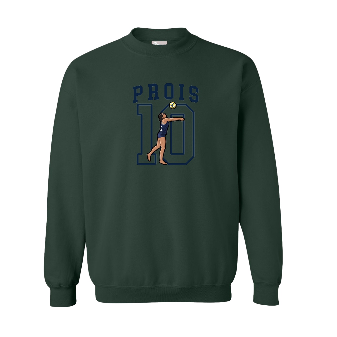 Fleece Crew — Shirsey in Green