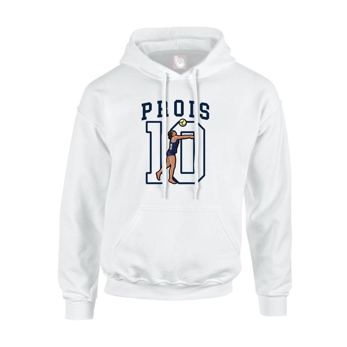 Youth Hoodie — Shirsey in White