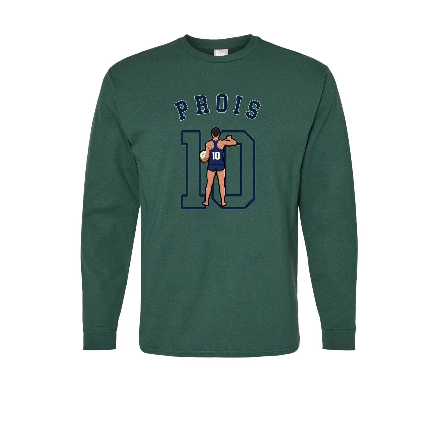 Long Sleeve Tee — Shirsey Arch in Green