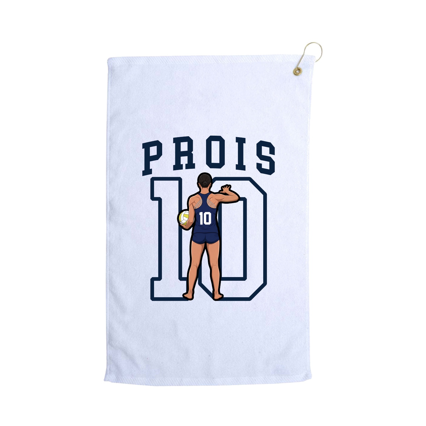 Golf Towel — Shirsey in White