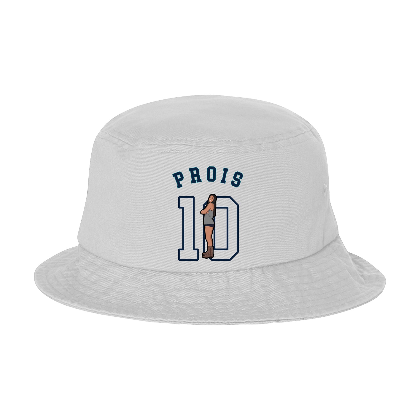 Bucket Cap — Shirsey Arch in White