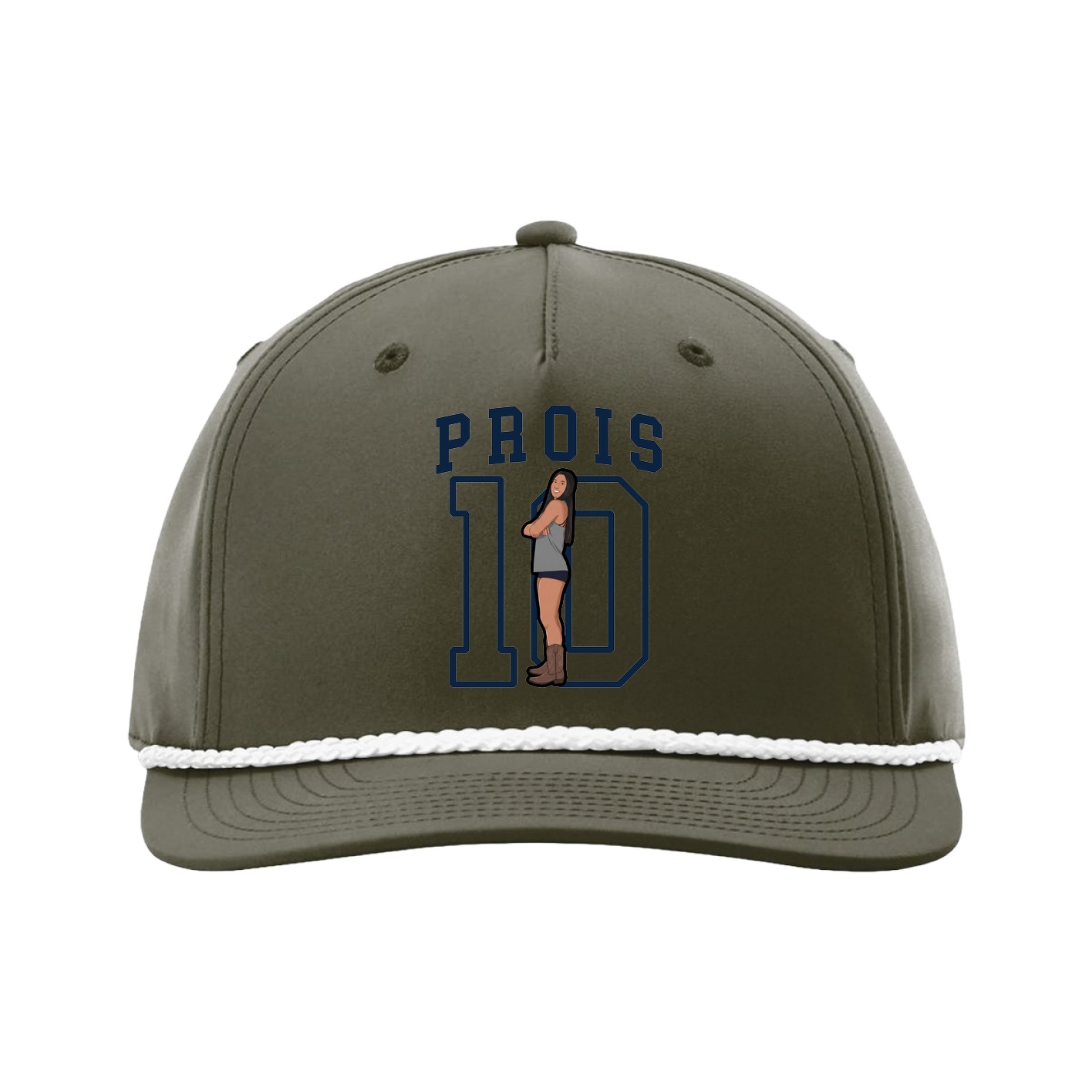 Five-Panel Classic Rope Cap — Shirsey in Green