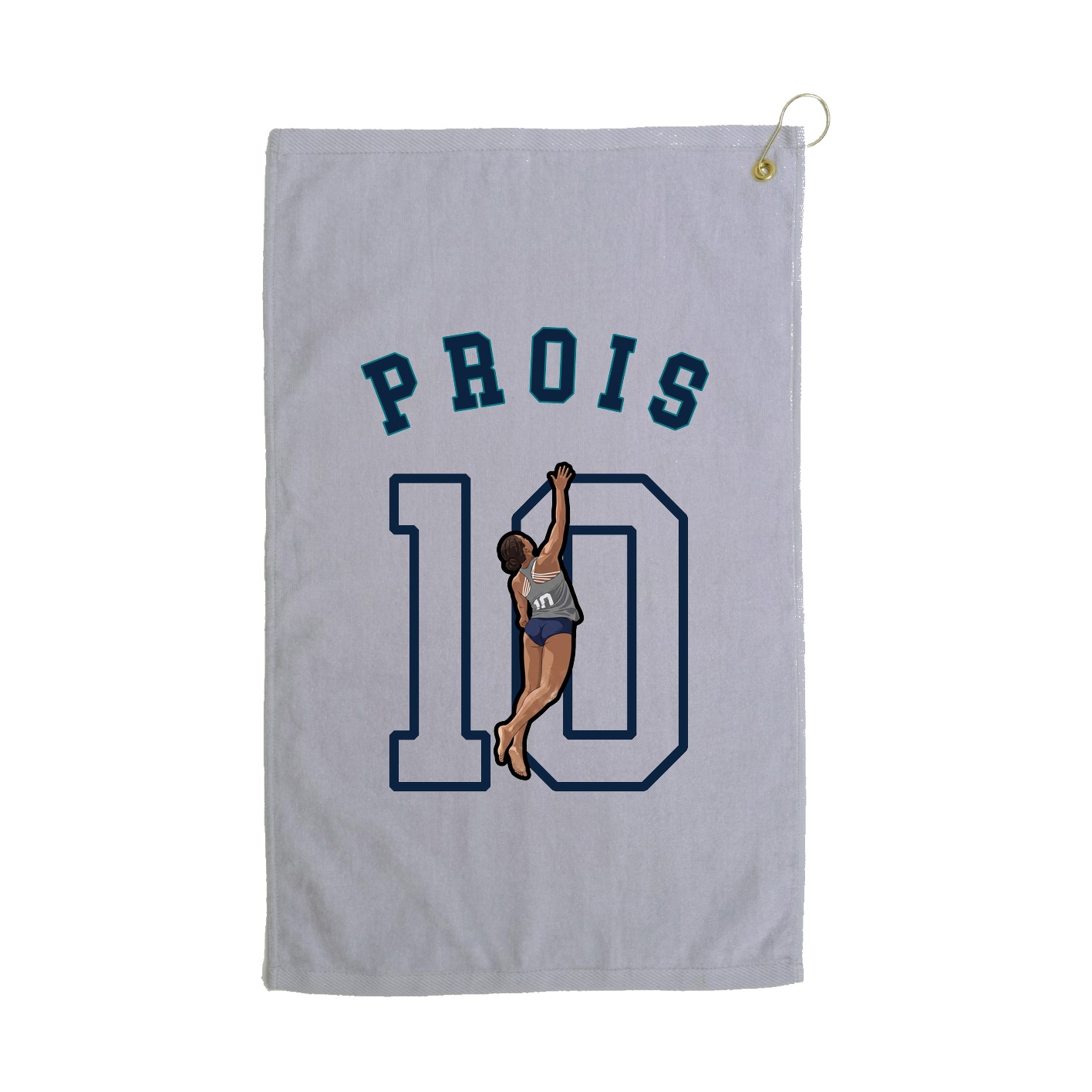 Golf Towel — Shirsey Arch in Grey