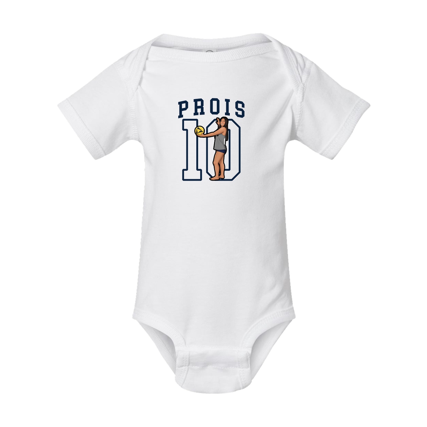 Baby Onesie — Shirsey in White