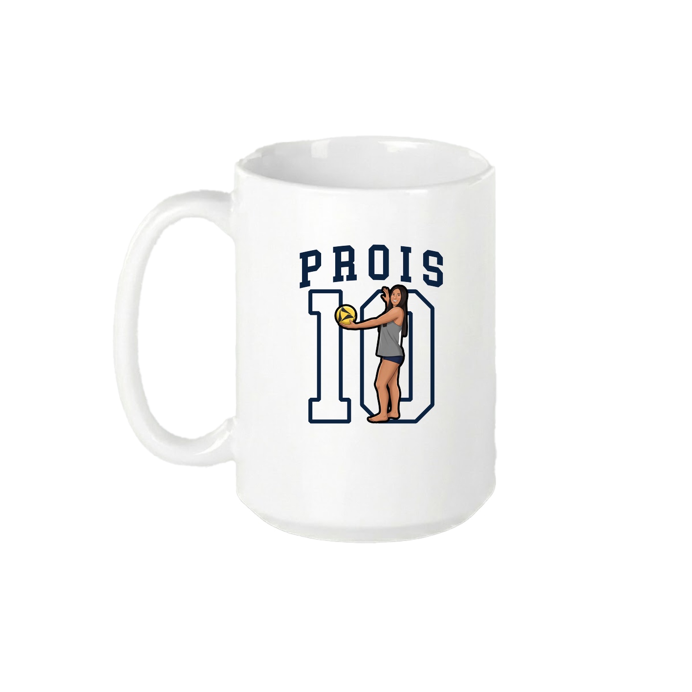 15oz Coffee Mug — Shirsey in White