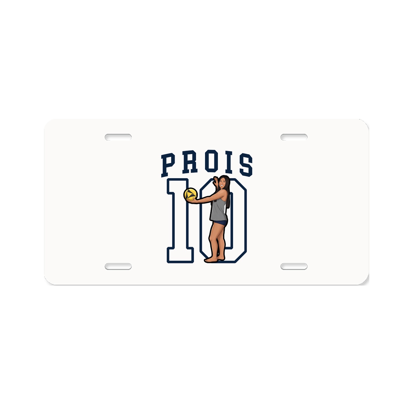 License Plate — Shirsey in Classic