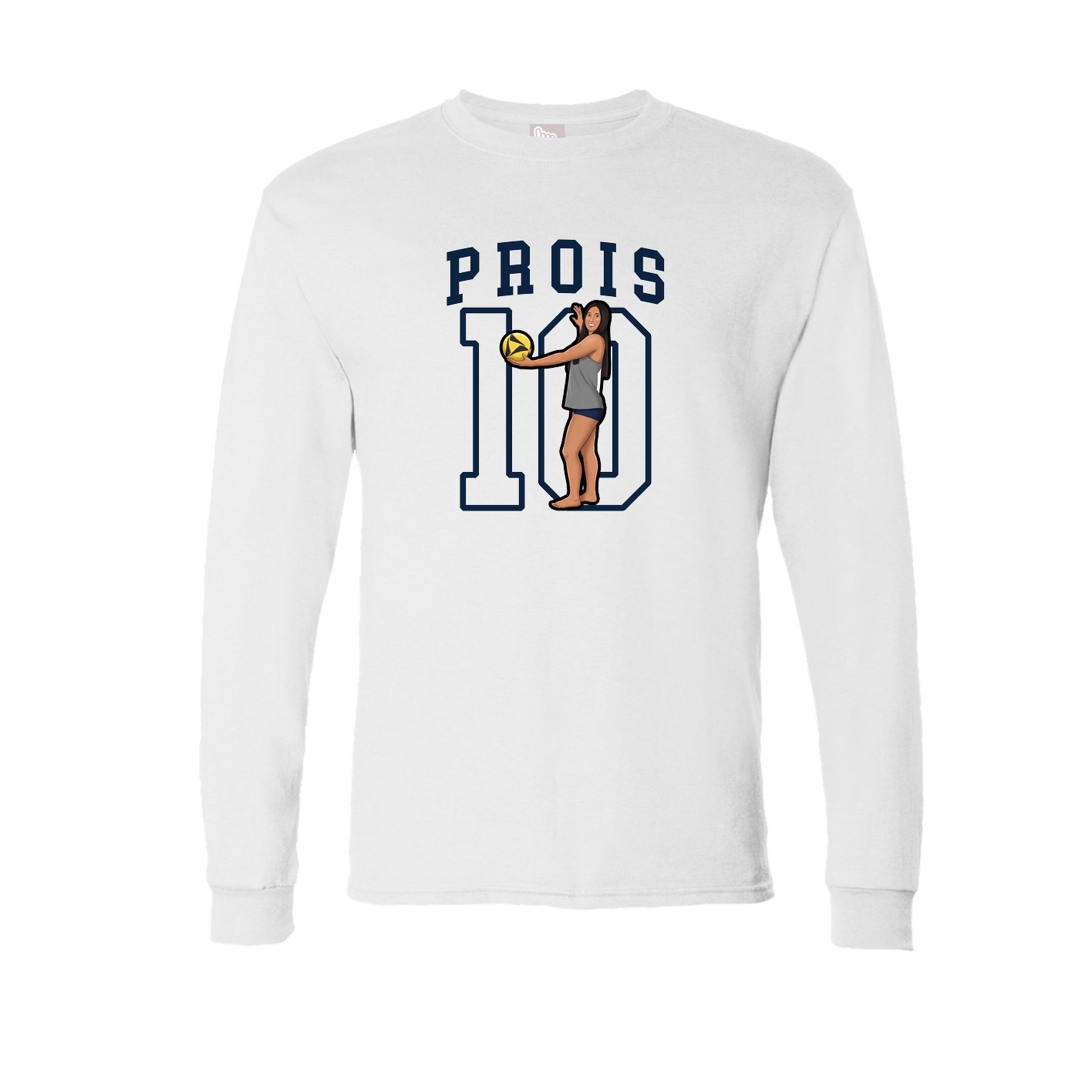 Long Sleeve Tee — Shirsey in White
