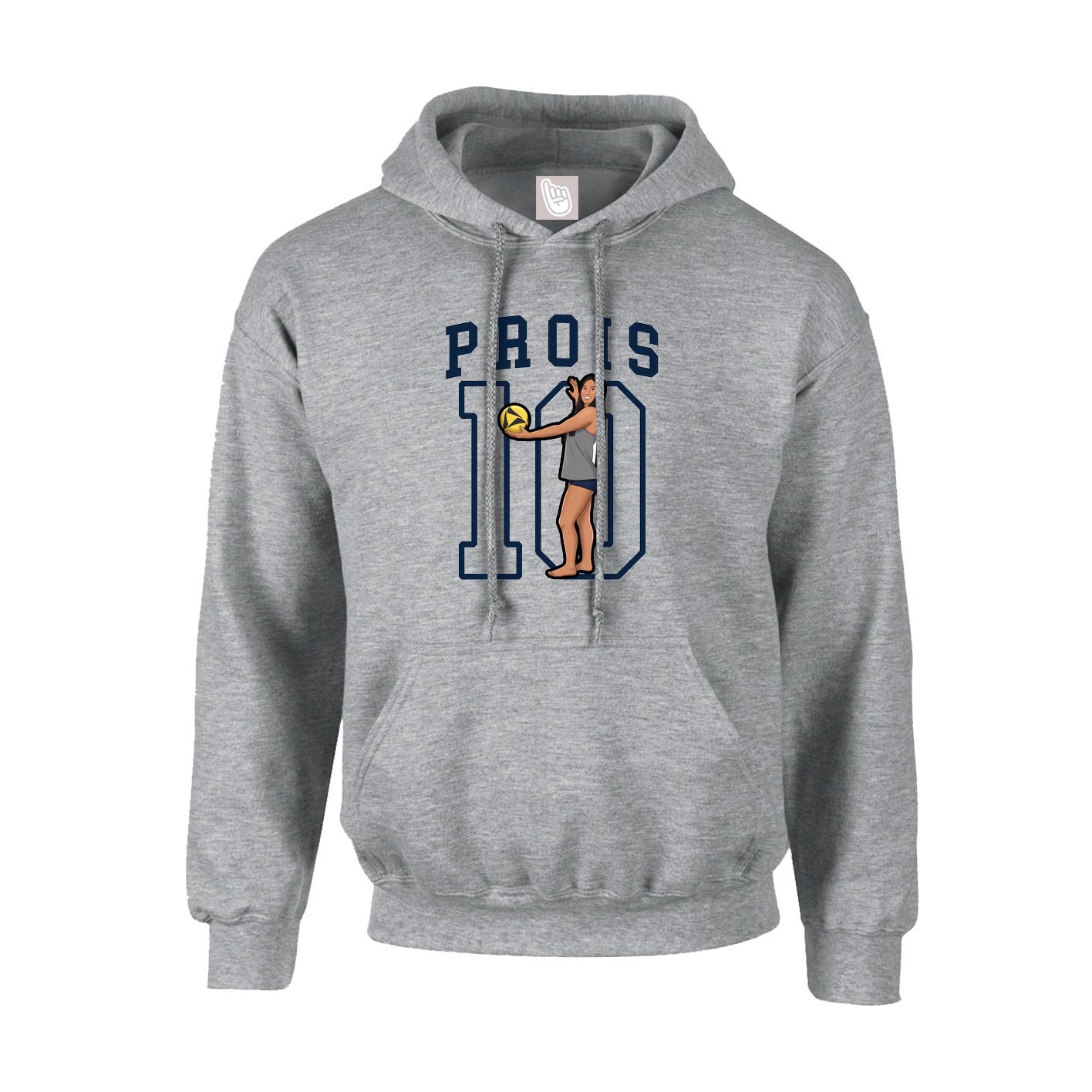Youth Hoodie — Shirsey in Grey