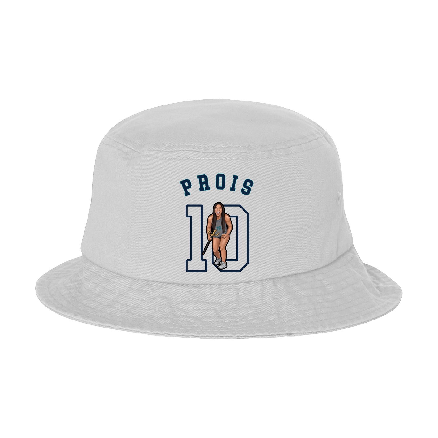 Bucket Cap — Shirsey Arch in White
