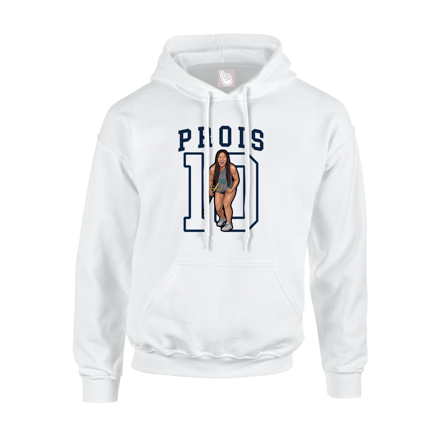 Youth Hoodie — Shirsey in White