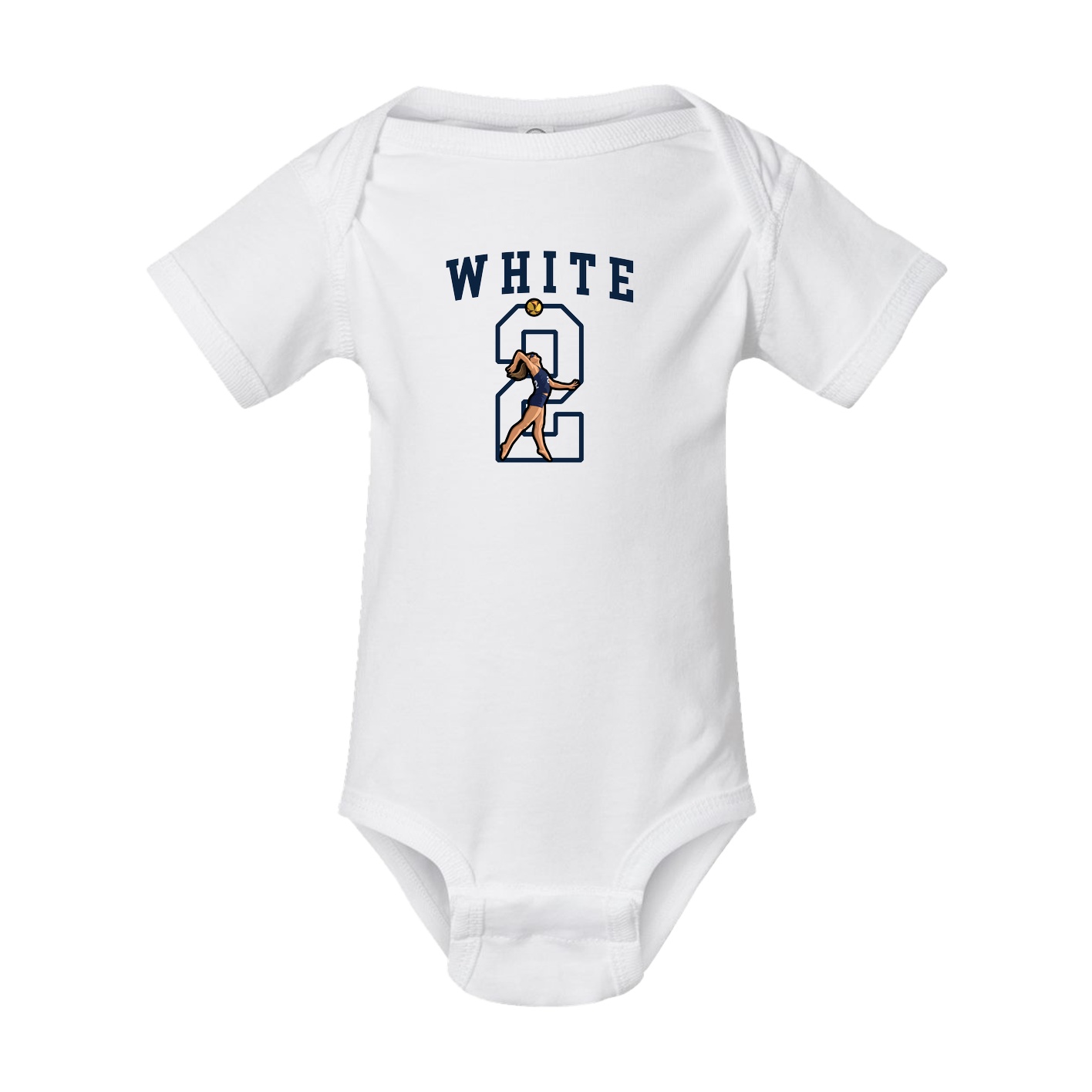 Baby Onesie — Shirsey in White