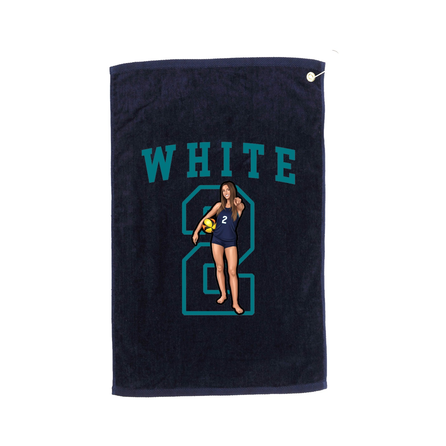 Golf Towel — Shirsey in Navy