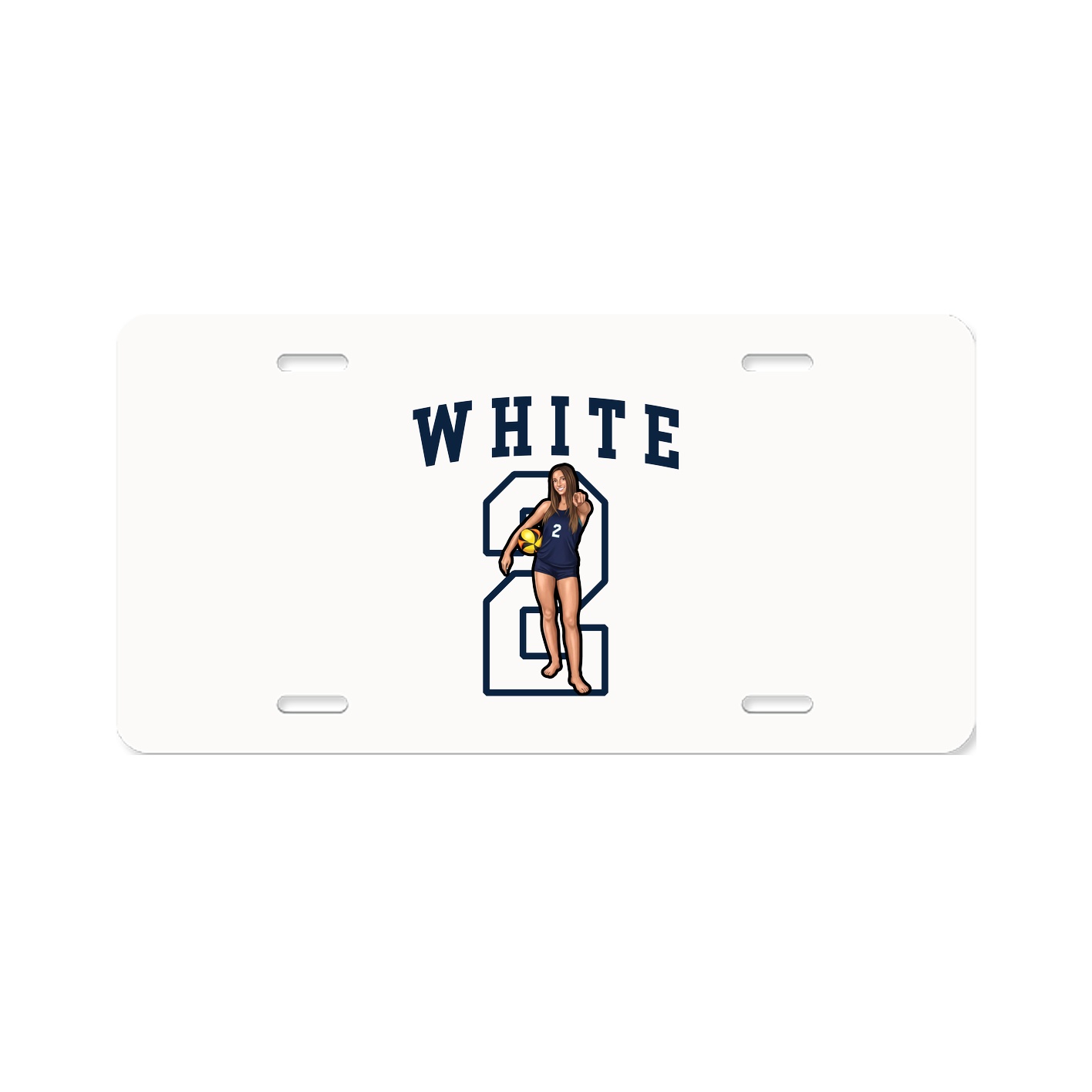 License Plate — Shirsey in Classic