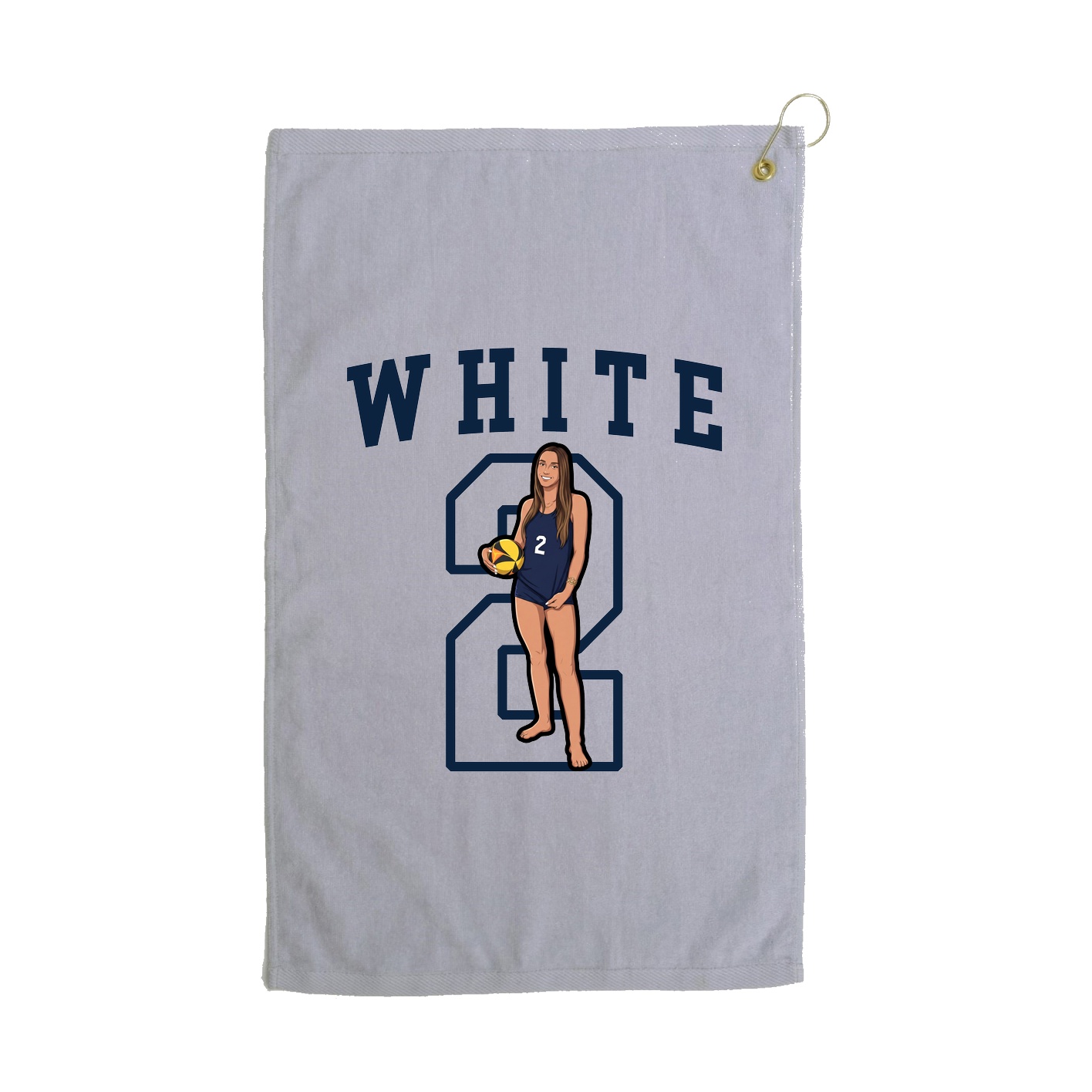 Golf Towel — Shirsey in Grey