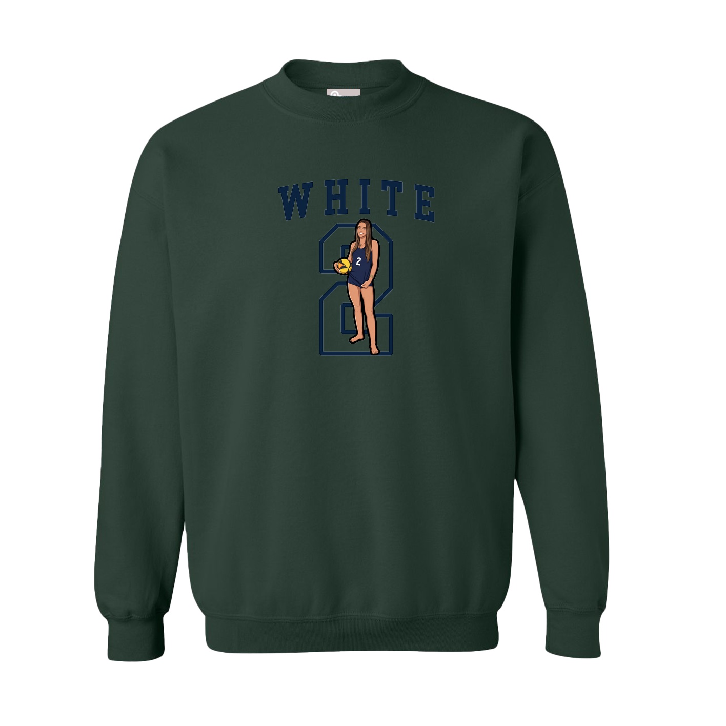 Fleece Crew — Shirsey in Green