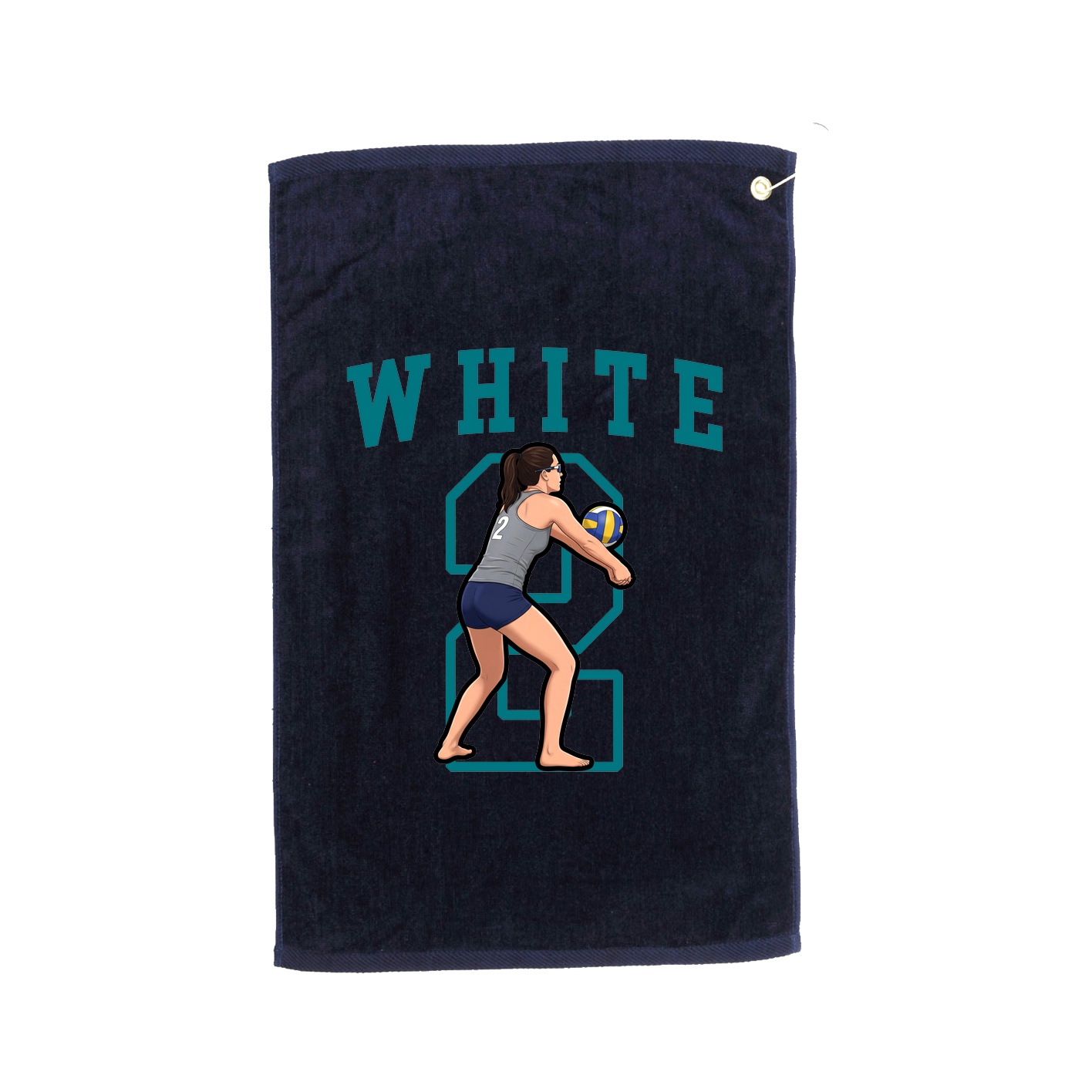 Golf Towel — Shirsey in Navy