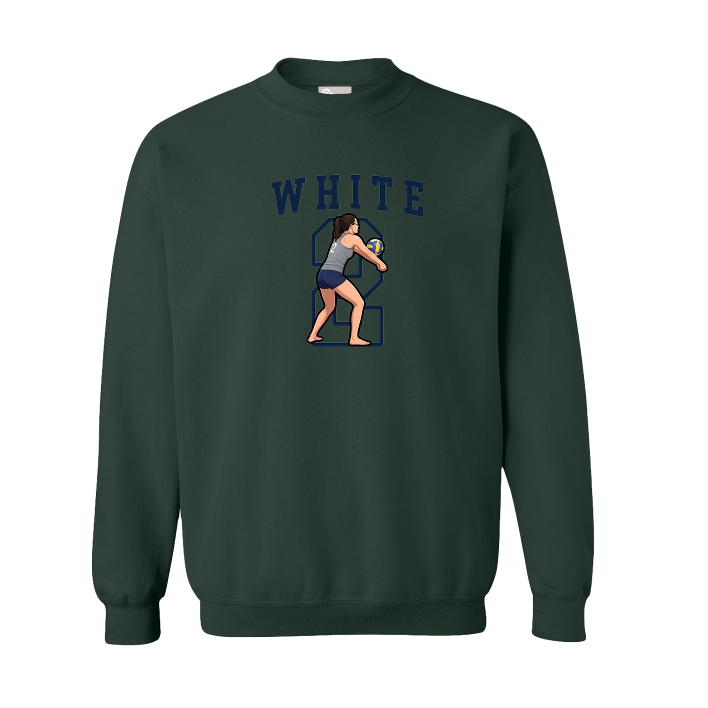 Fleece Crew — Shirsey in Green