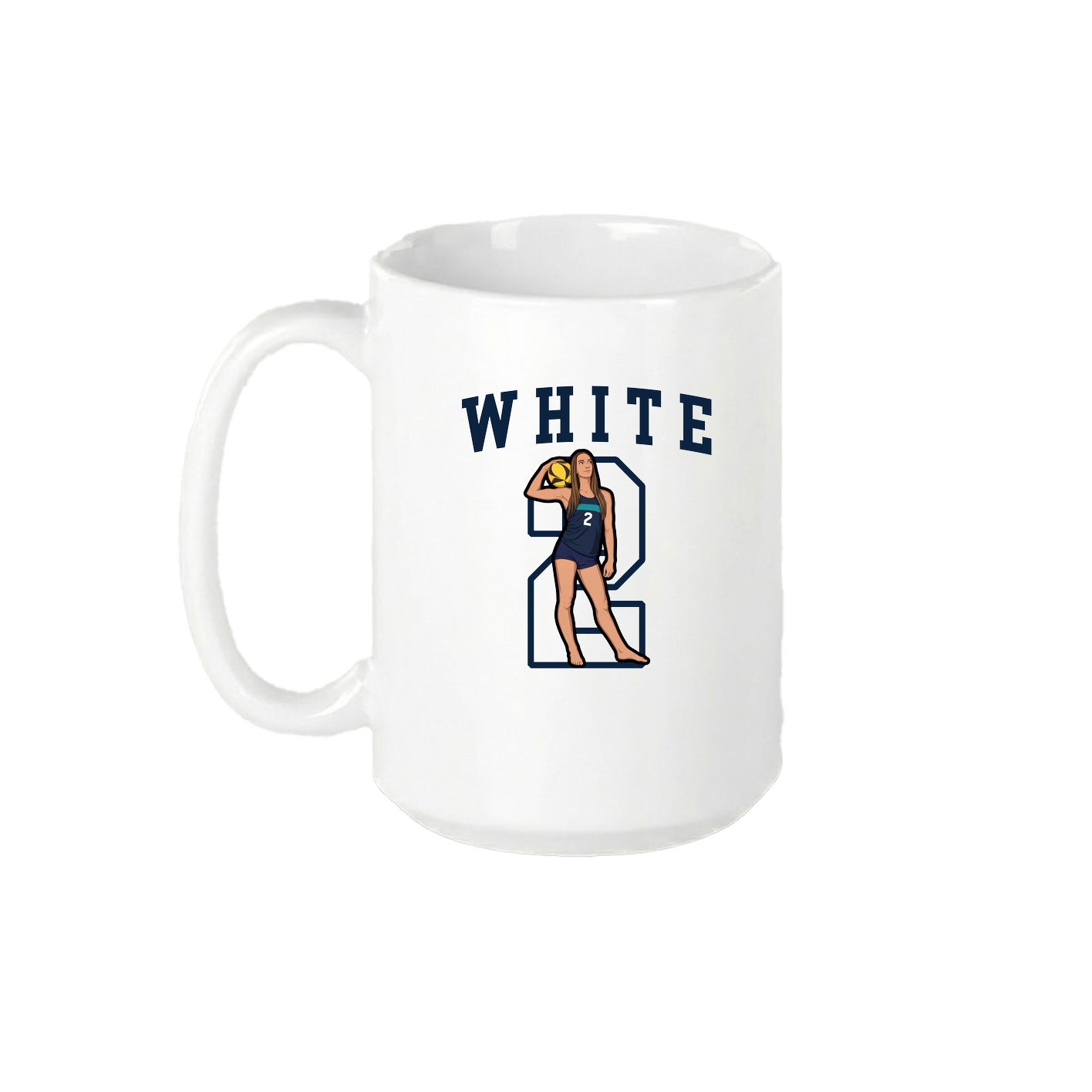15oz Coffee Mug — Shirsey in White