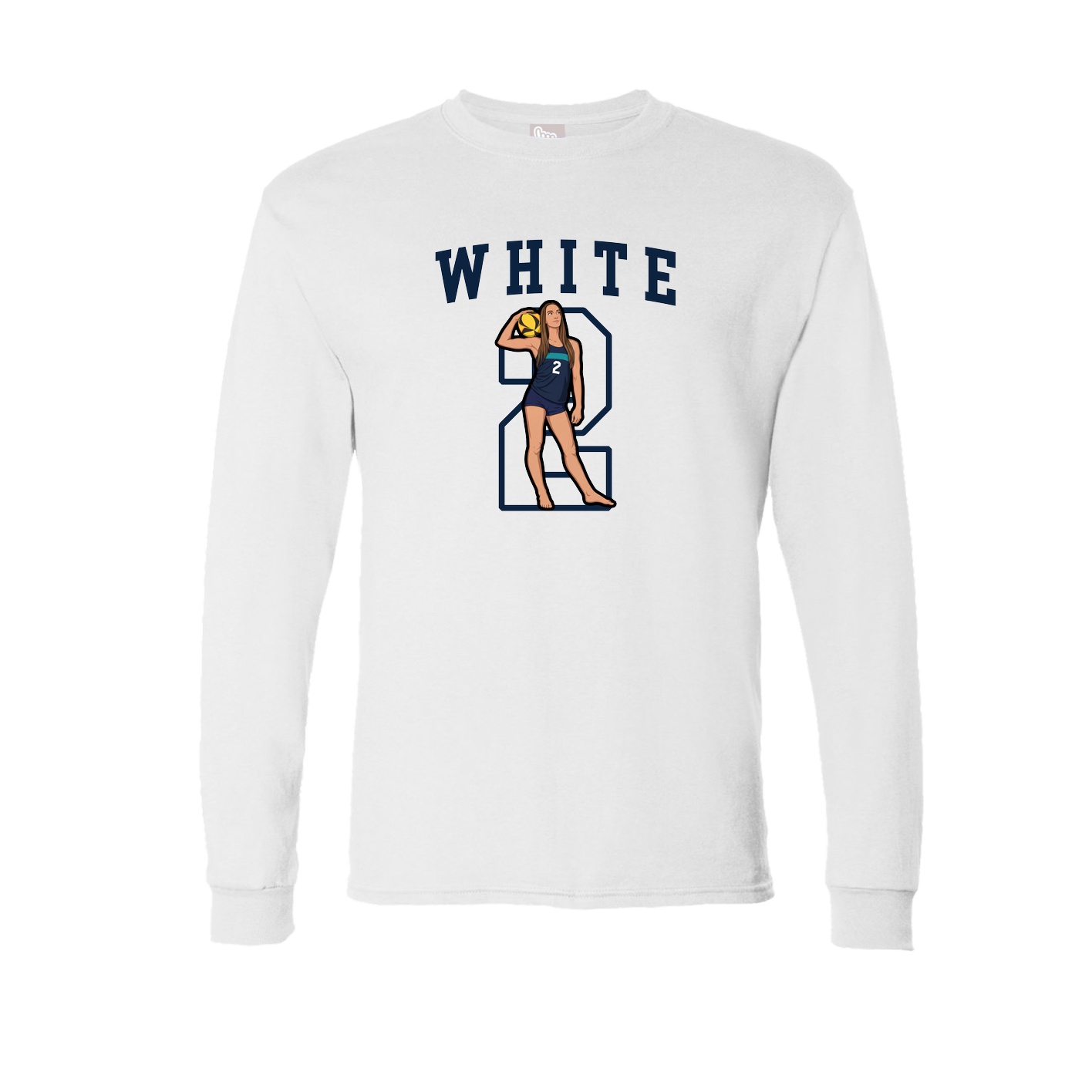 Long Sleeve Tee — Shirsey in White