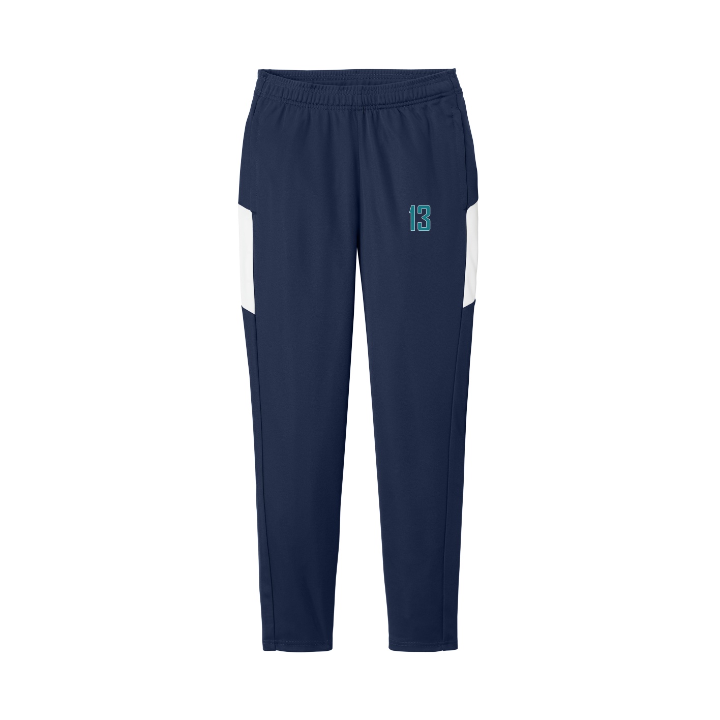 Women's Team Travel Pant — Front Shirsy in Navy/White