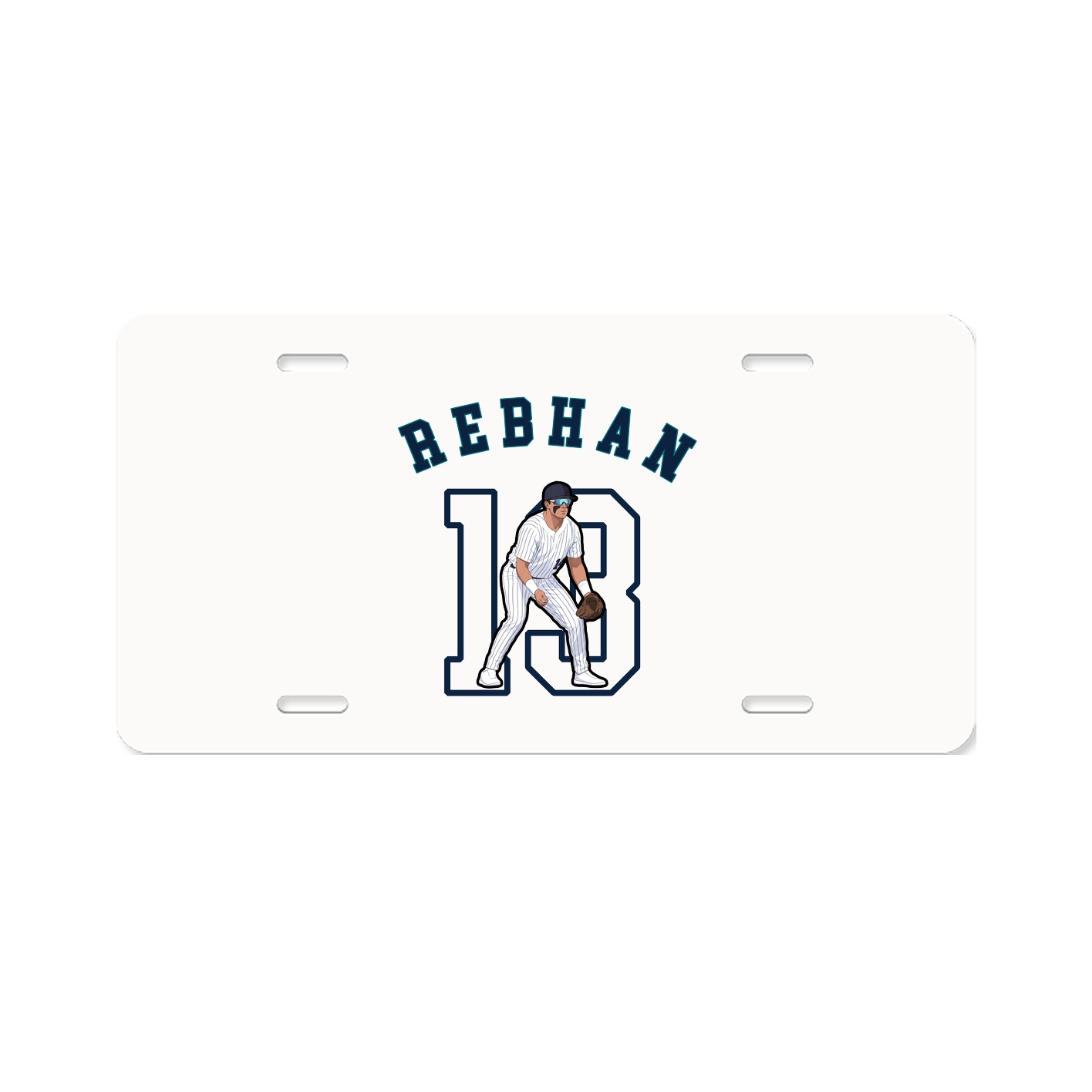 License Plate — Shirsey Arch in Classic