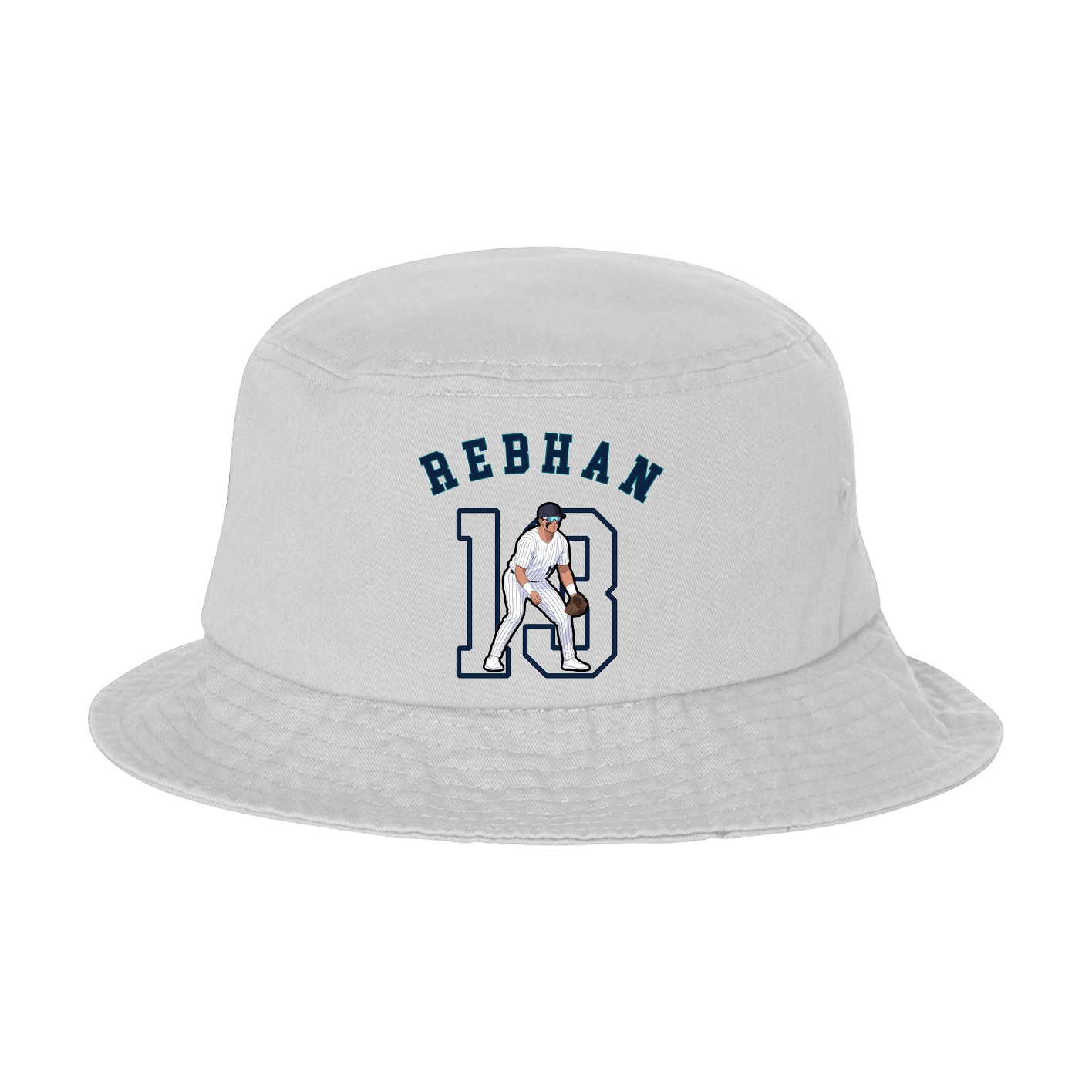 Bucket Cap — Shirsey Arch in White