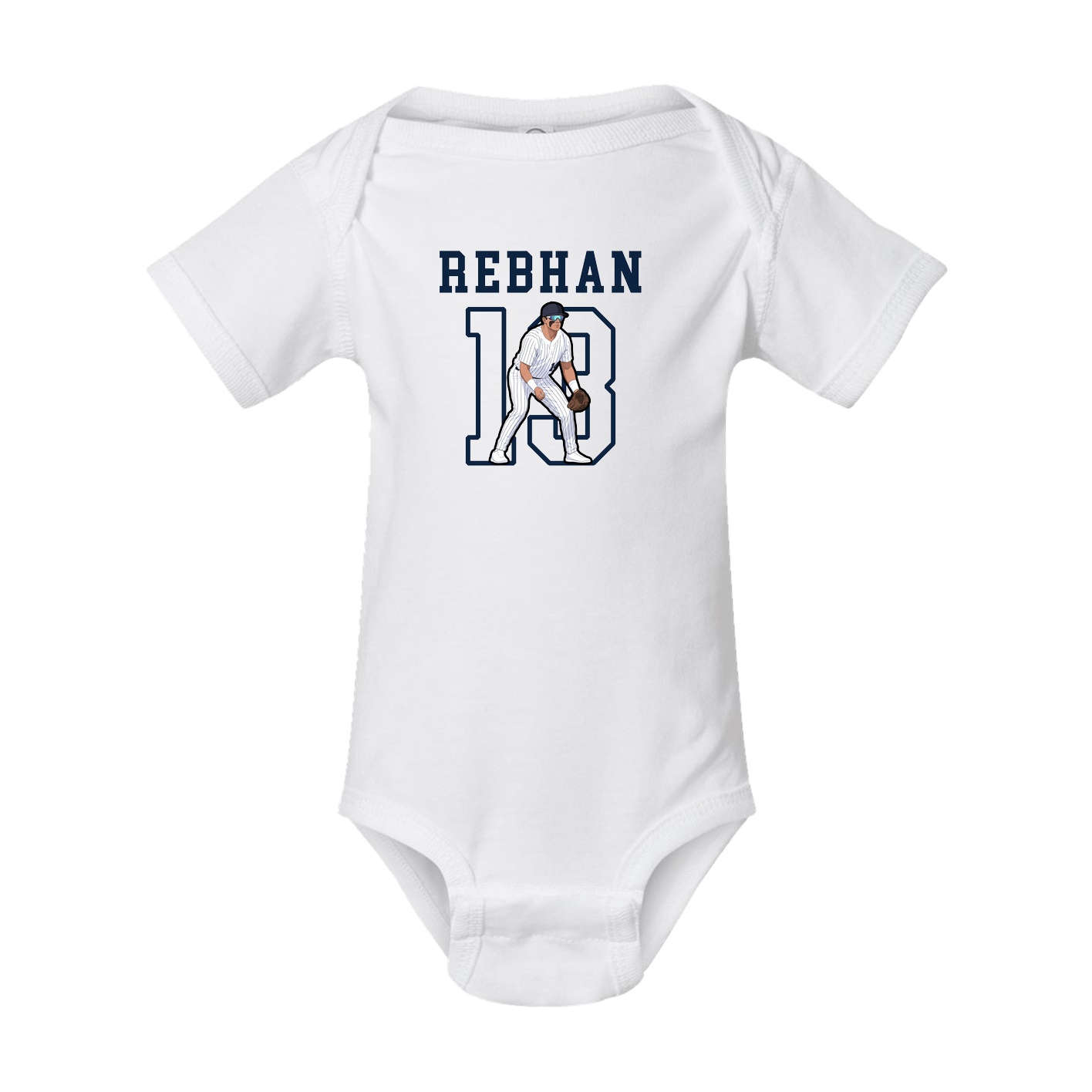 Baby Onesie — Shirsey in White