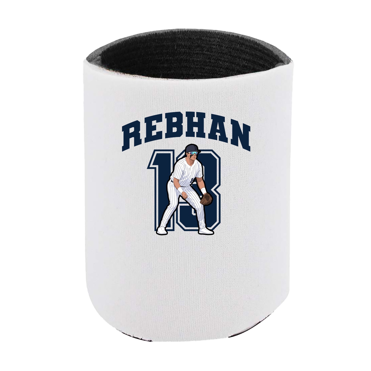 Can Holder — Number in White