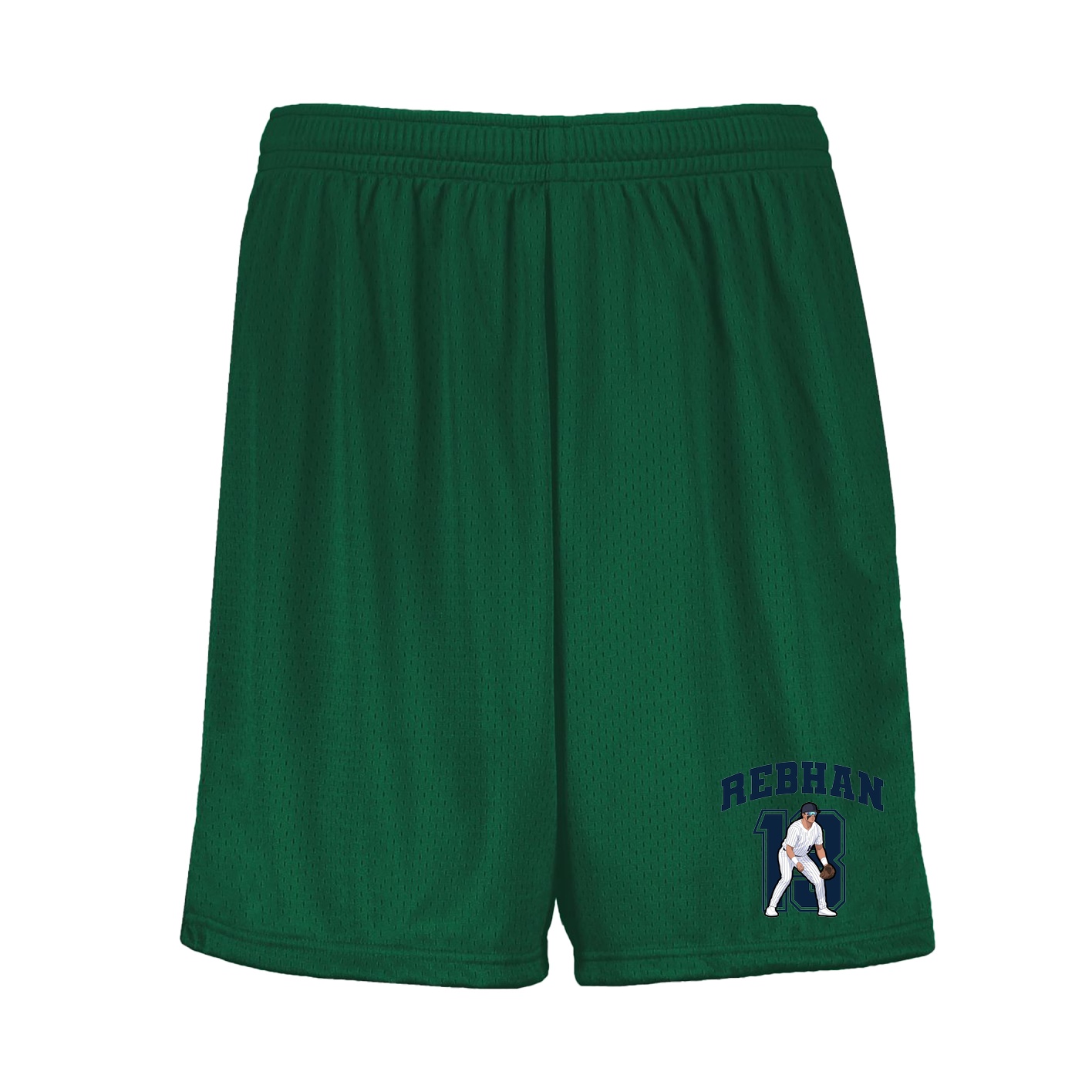 Shorts — Number in Green