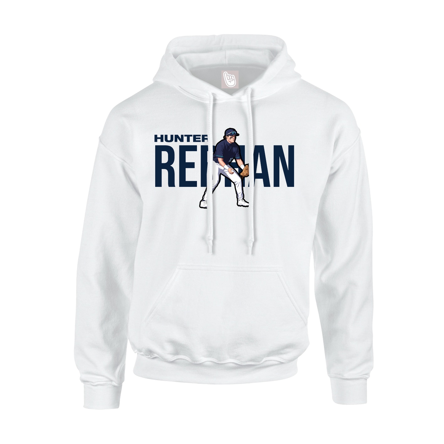 Hoodie — Player Name in White