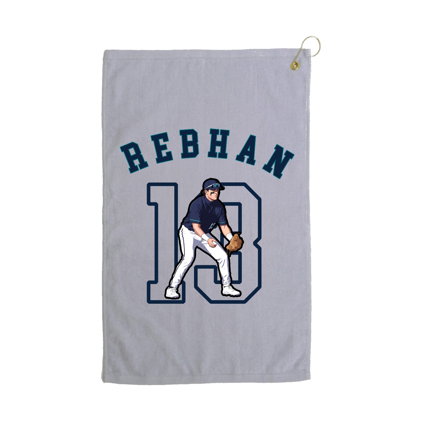 Golf Towel — Shirsey Arch in Grey