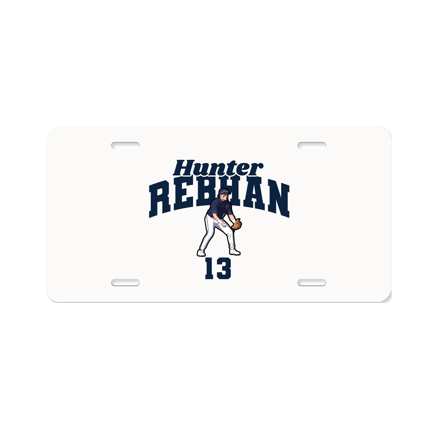 License Plate — Signature Arch in Classic