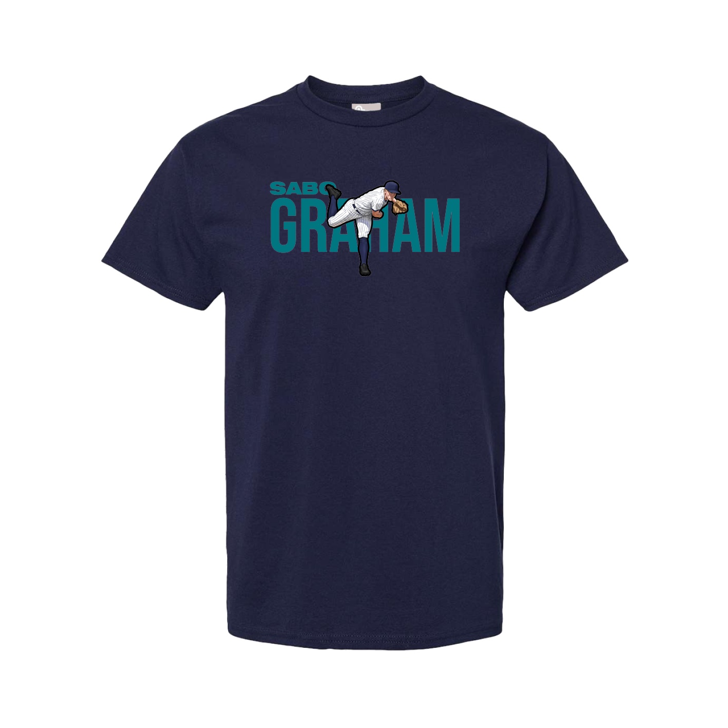 Youth Tee — Player Name in Navy