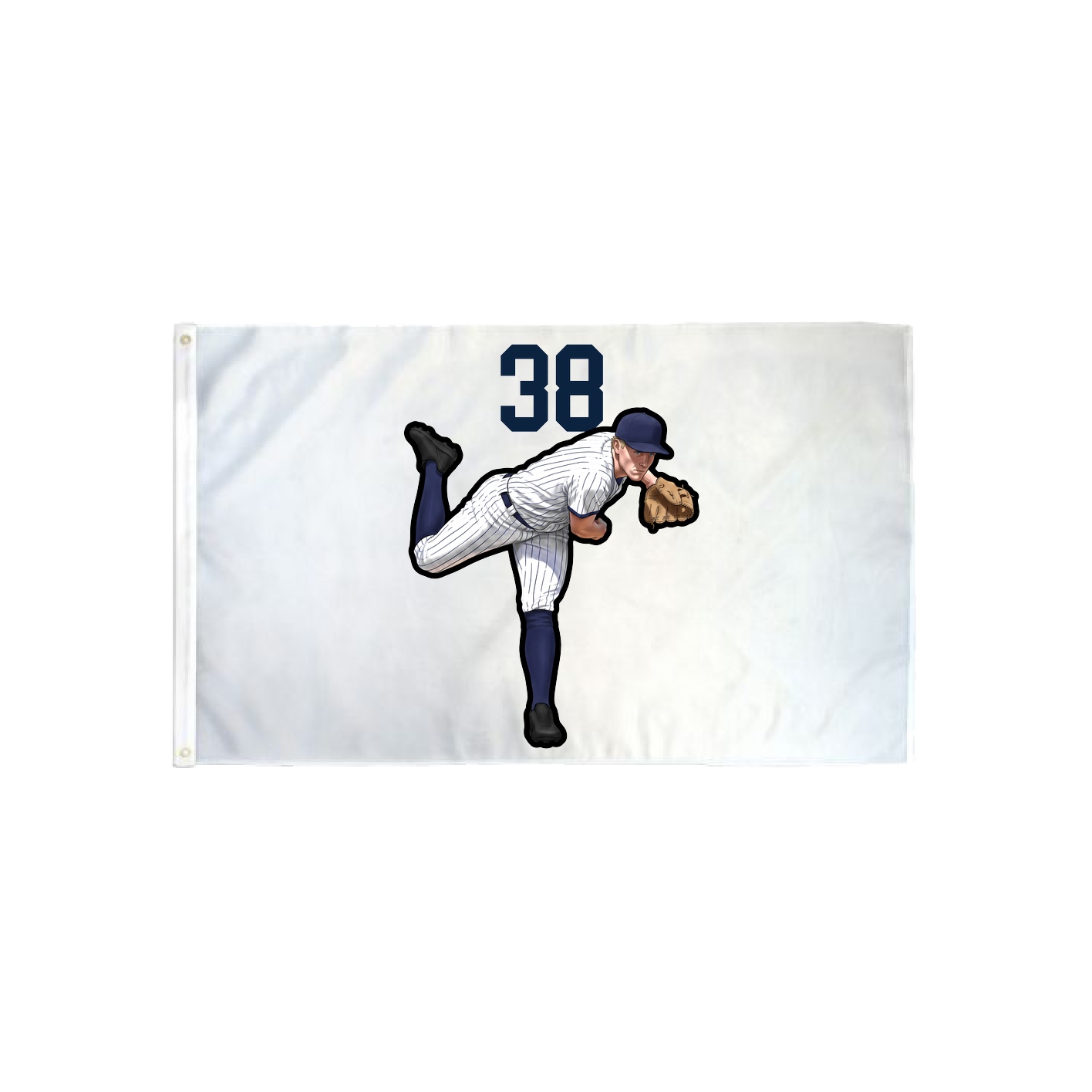 3x5 Flag — Number Top in Classic