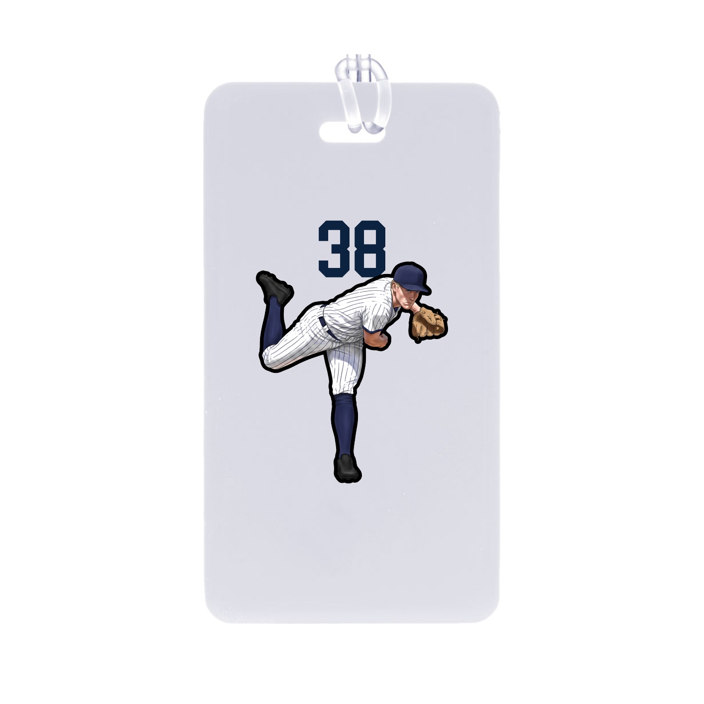 Bag Tag — Number Top in Classic