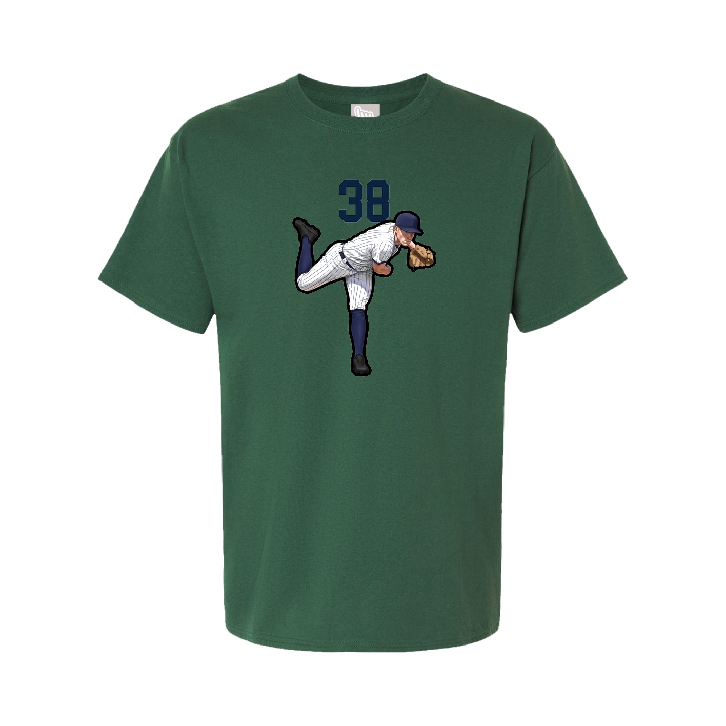 Tee — Number Top in Green