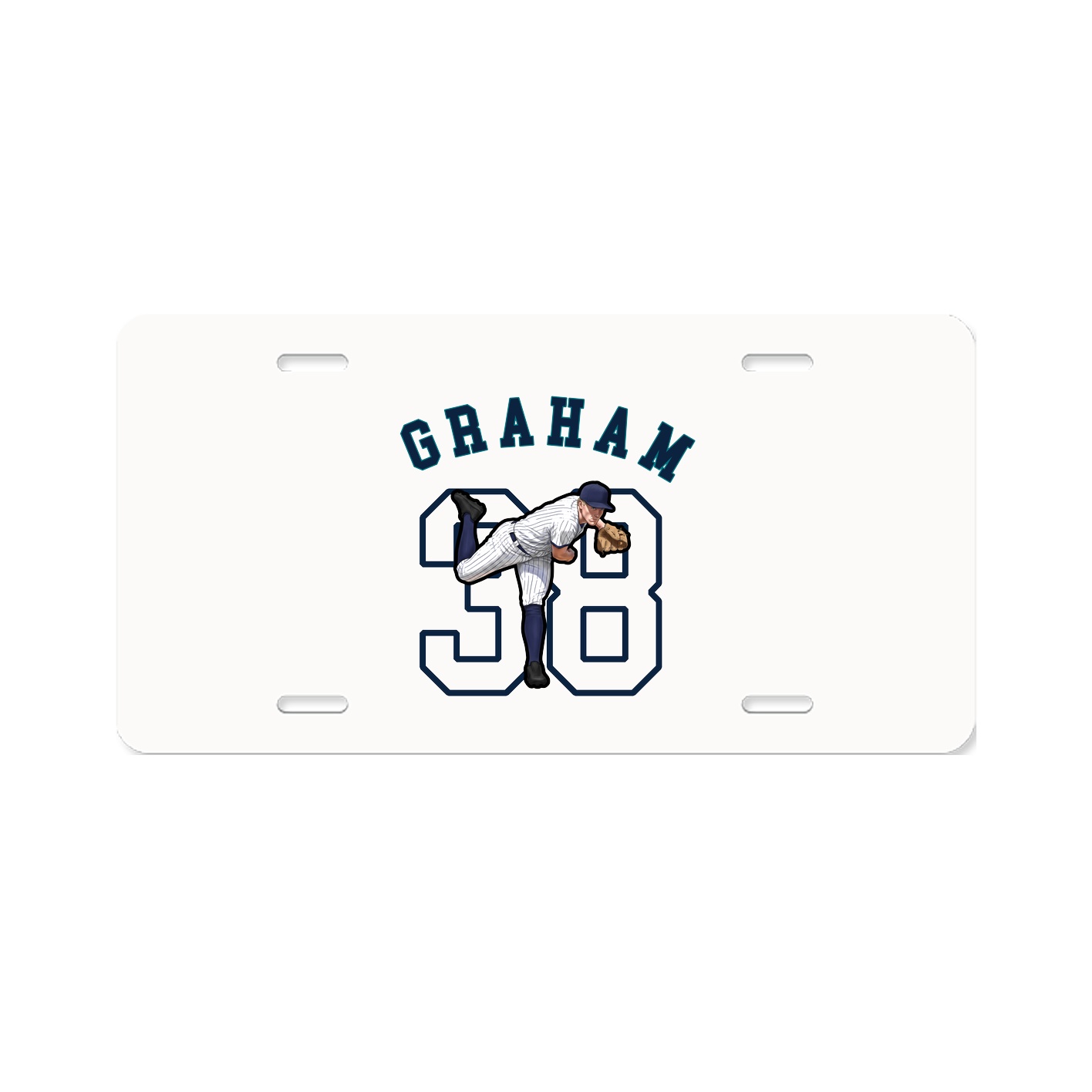 License Plate — Shirsey Arch in Classic