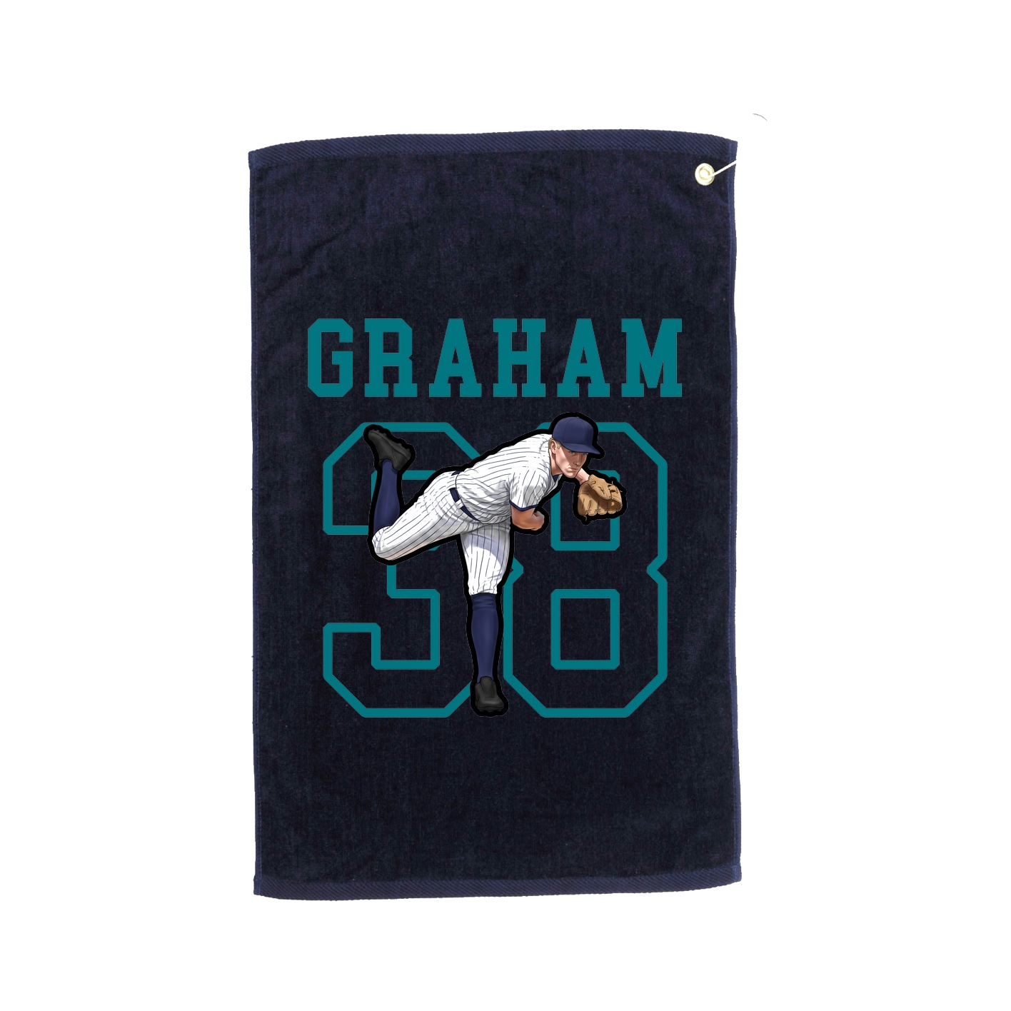 Golf Towel — Shirsey in Navy