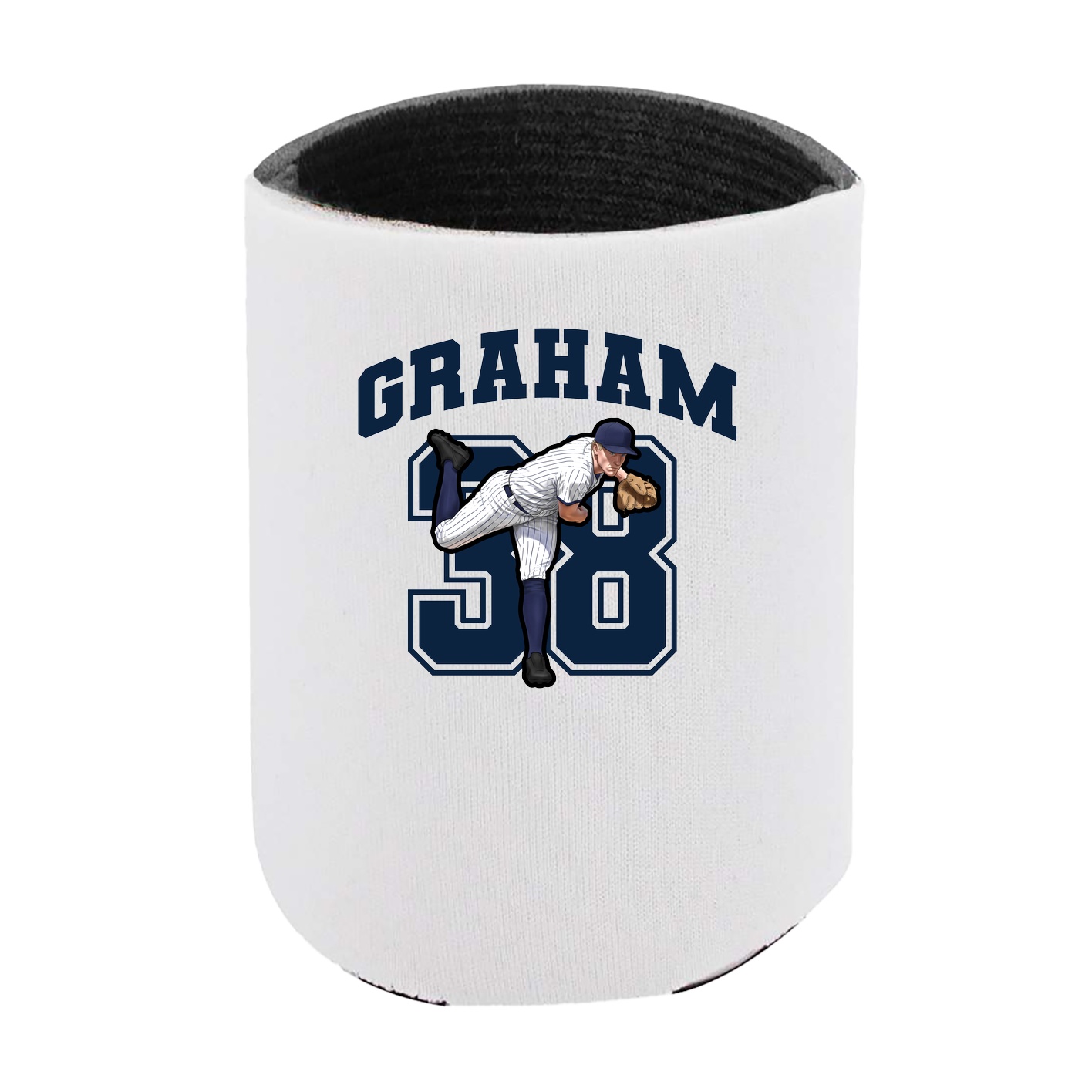 Can Holder — Number in White