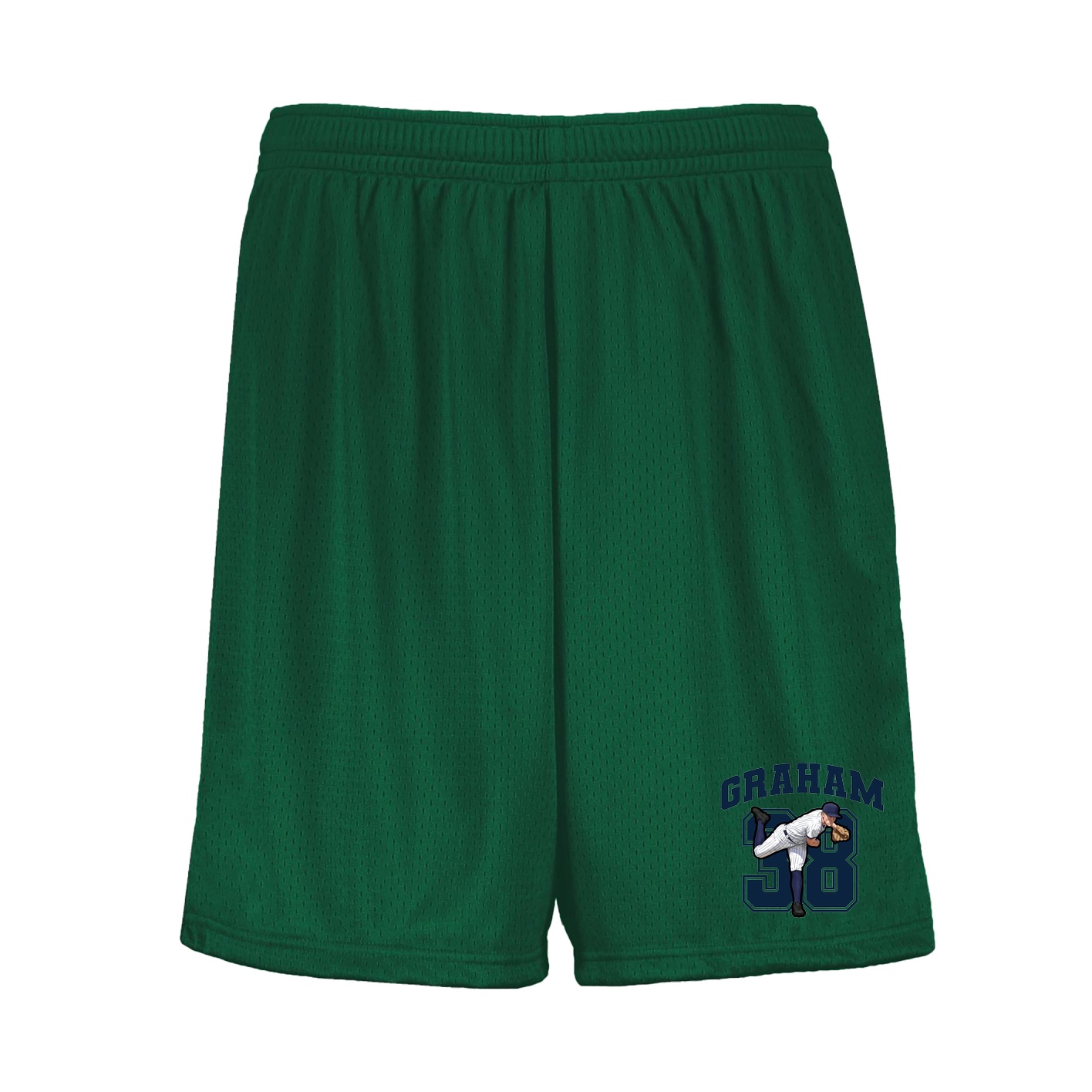Shorts — Number in Green