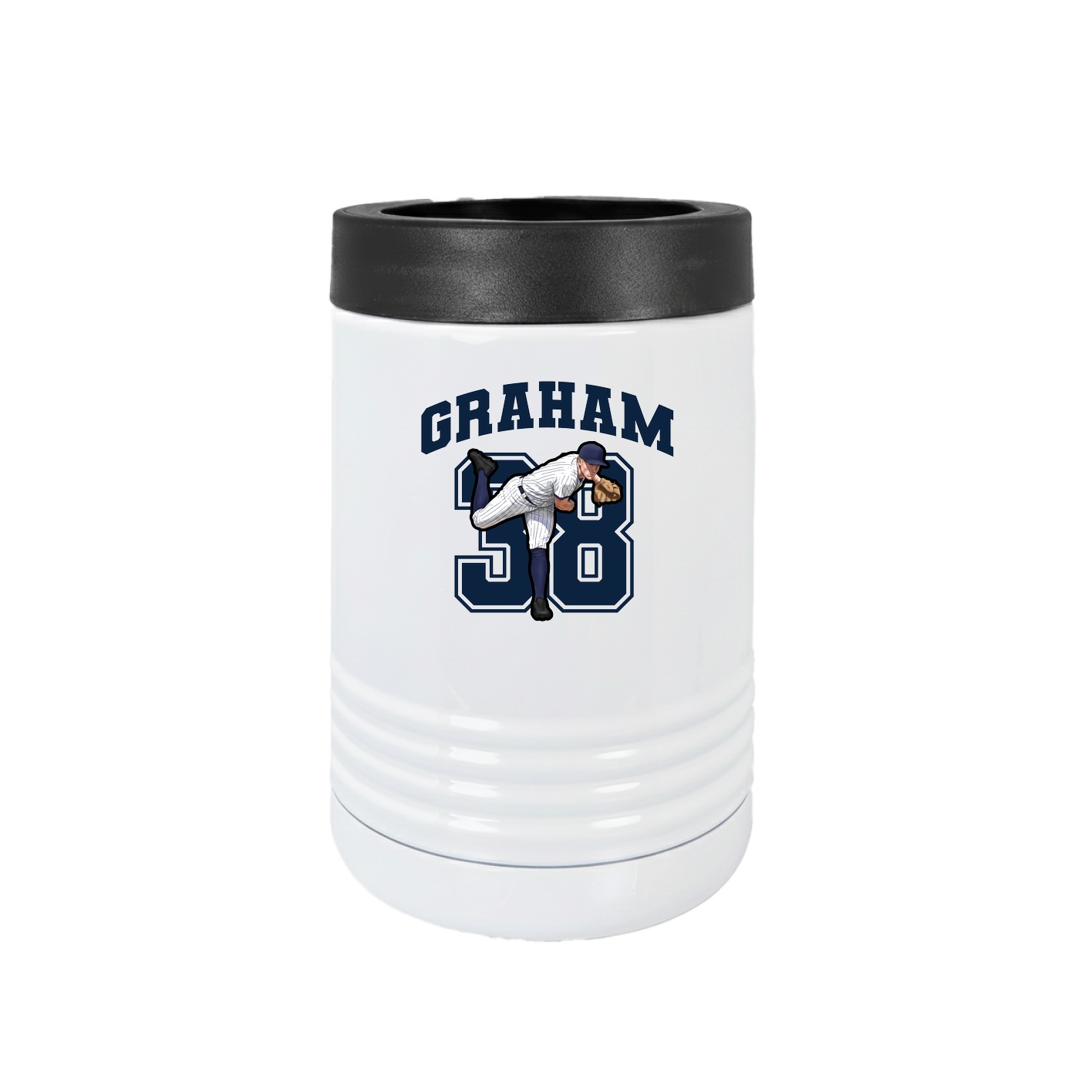 Beverage Holder — Number in White