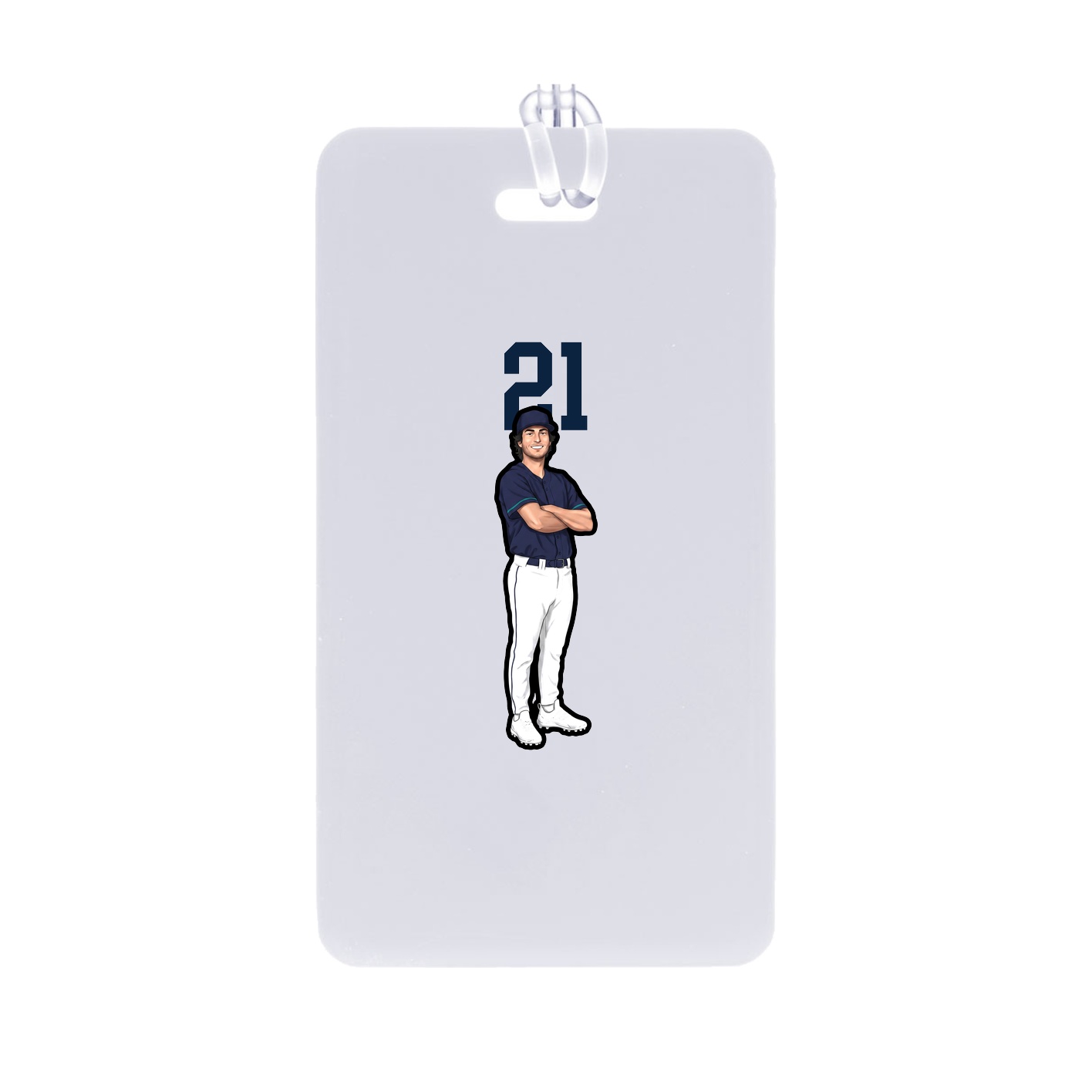 Bag Tag — Number Top in Classic