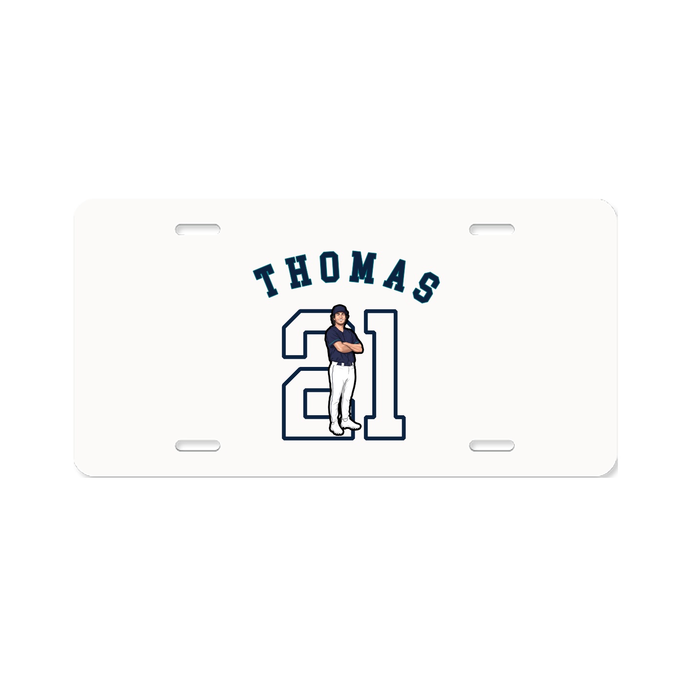 License Plate — Shirsey Arch in Classic