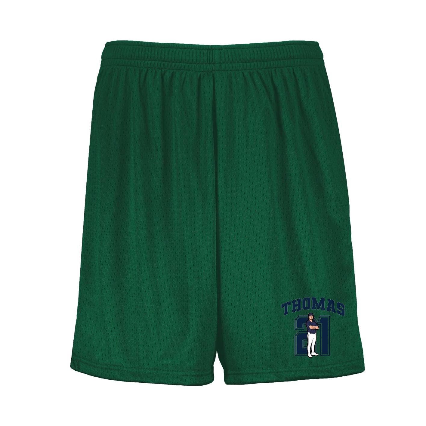 Shorts — Number in Green