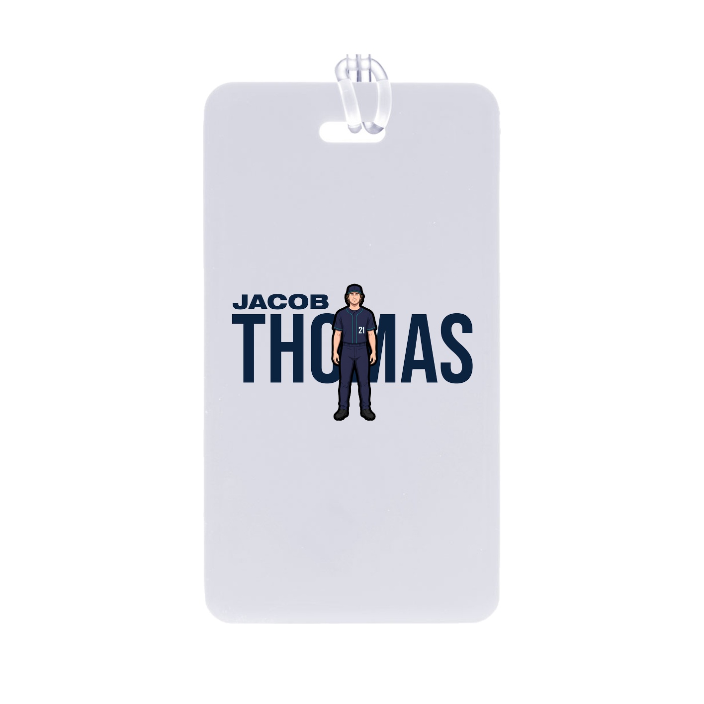 Bag Tag — Player Name in Classic