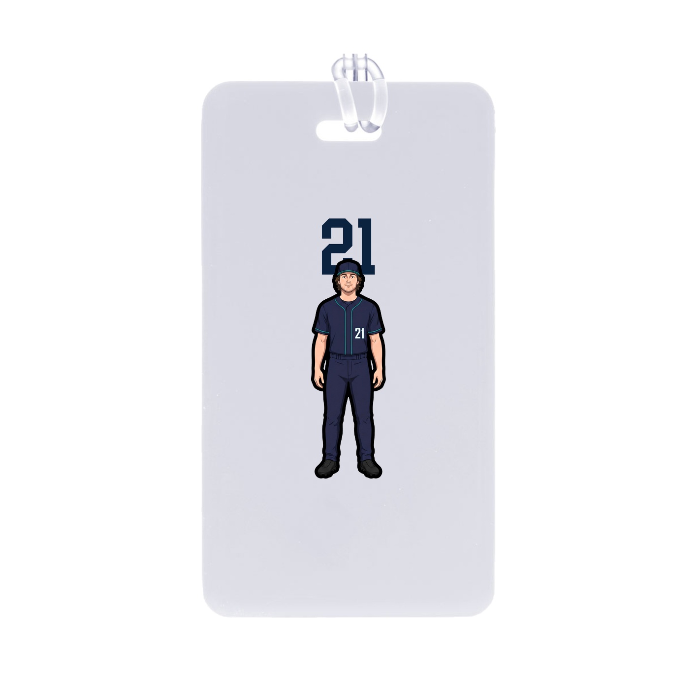 Bag Tag — Number Top in Classic