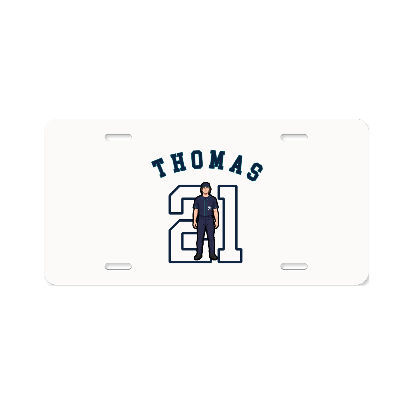 License Plate — Shirsey Arch in Classic