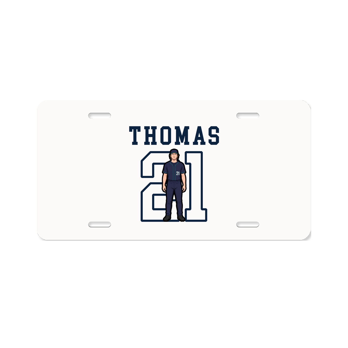 License Plate — Shirsey in Classic