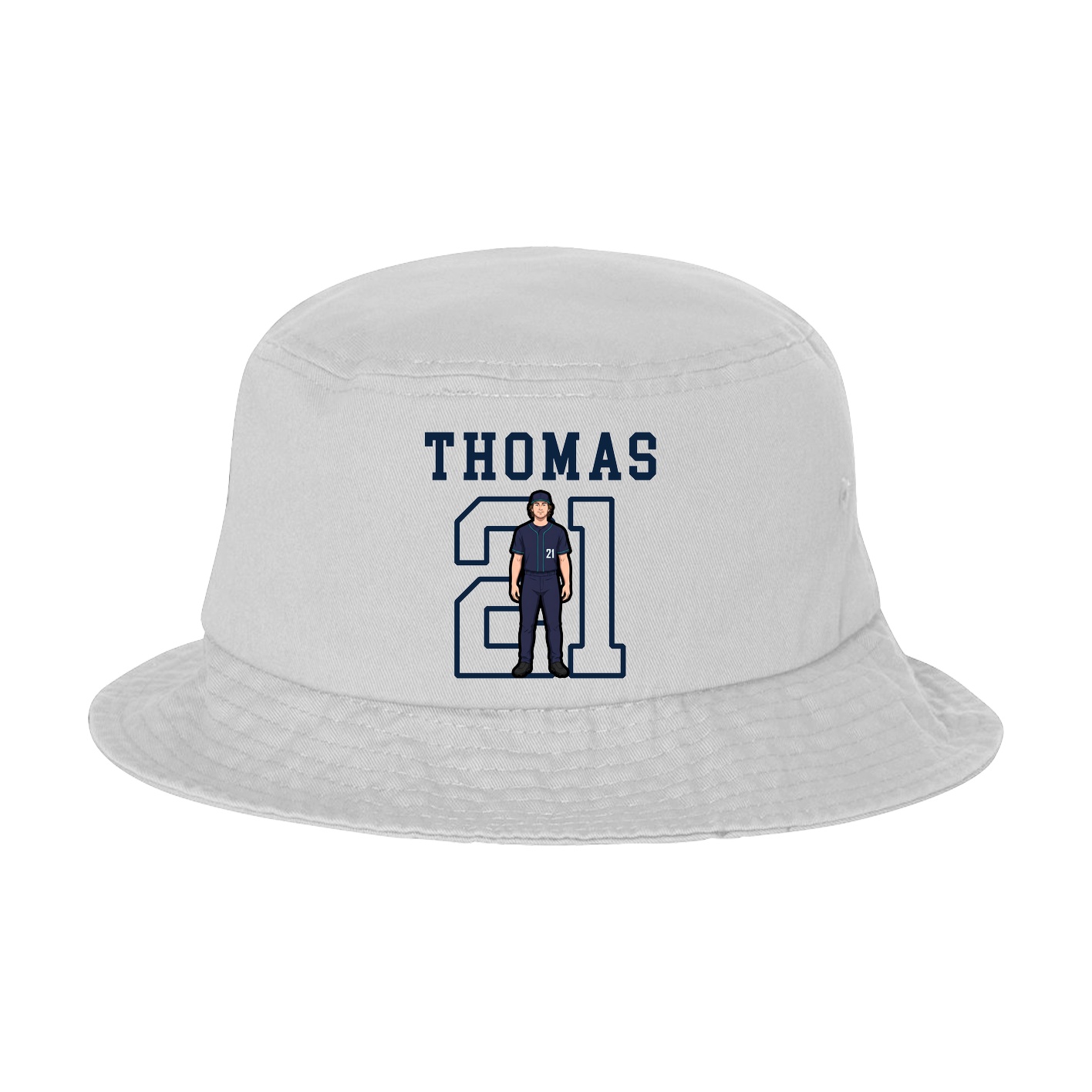 Bucket Cap — Shirsey in White