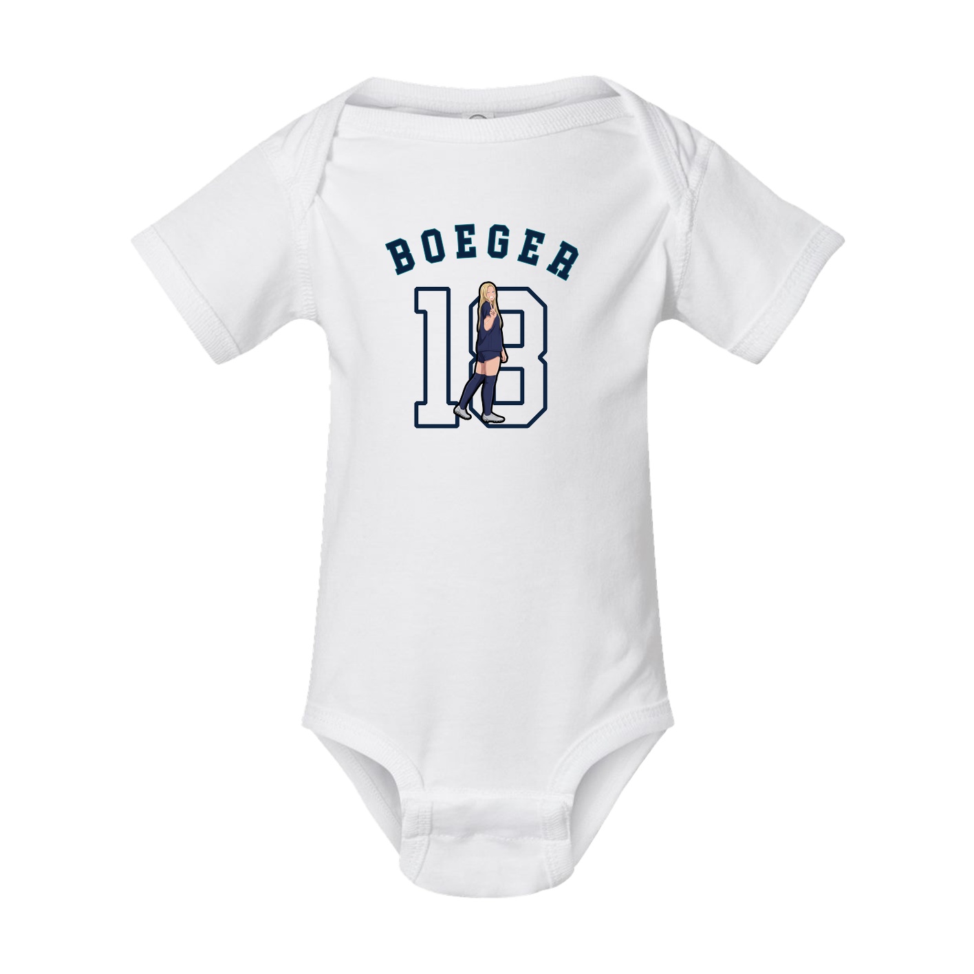 Baby Onesie — Shirsey Arch in White